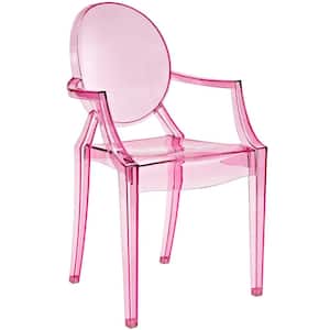 Casper Pink Dining Arm Chair