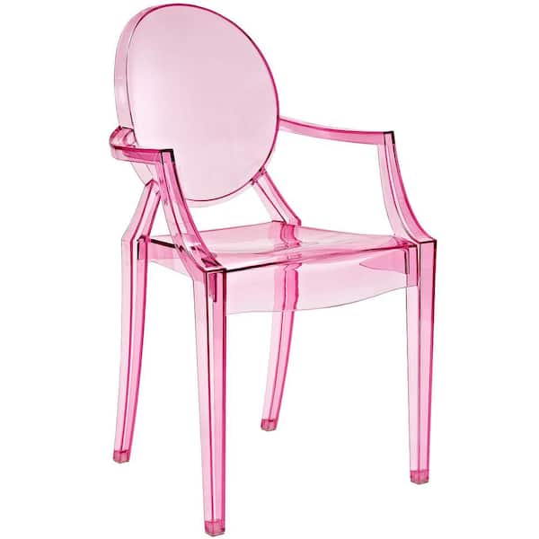 MODWAY Casper Pink Dining Arm Chair