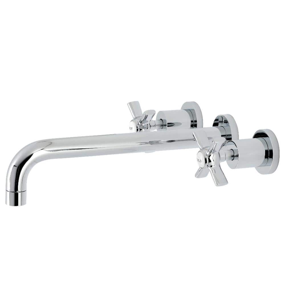 Kingston Brass Century 2-Handle Deck Mount Roman Tub Faucet In Oil - View #3