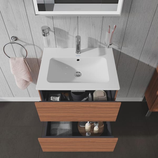 Duravit L-Cube 18.88 in. W x 24.38 in. D x 21.63 in. H Bath Vanity