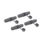 Ethercon Coupler REVO America - Female To Female, 4 Pack For Network Extensions RJ45 Keystone Couplers