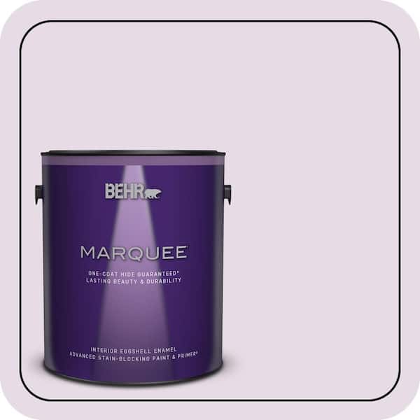 BEHR MARQUEE 1 gal. #M100-1A Not Quite Purple Eggshell Enamel Interior Paint & Primer