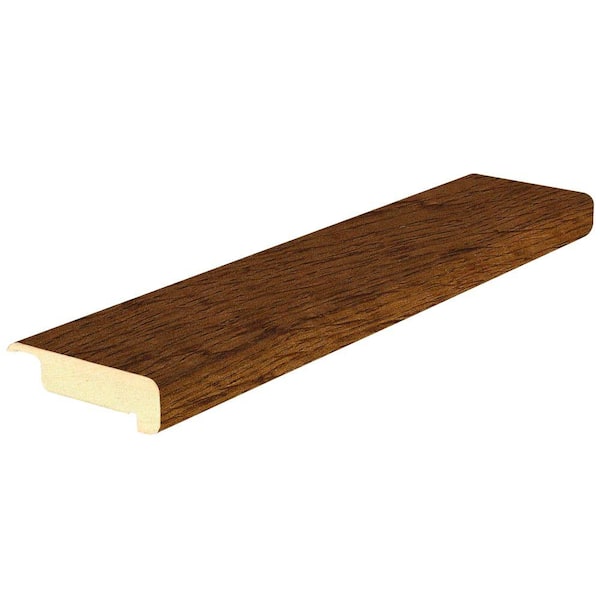 Mohawk Burnished Oak 4/5 in. Thick x 2-2/5 in. Wide x 78-7/10 in. Length Laminate Stair Nose Molding