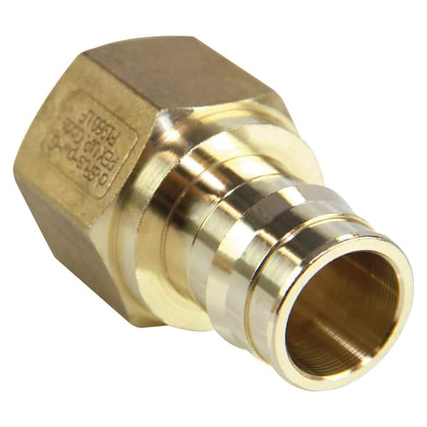 Uponor ProPEX 1 in. PEX-A Expansion Barb x 1 in. NPT Lead-Free Brass Female Threaded Adapter