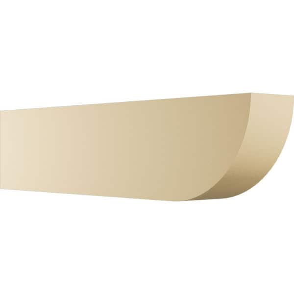 Ekena Millwork 6 in. W x 10 in. H x 42 in. L Standard Durham Signature Polyurethane Outlooker, Primed Tan