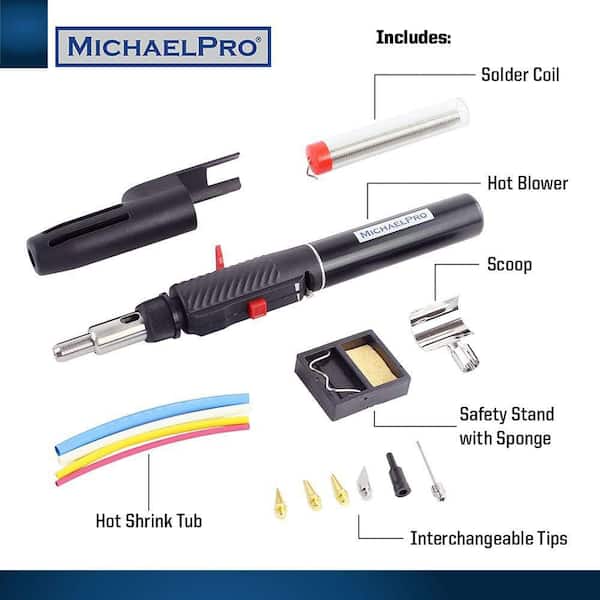 Pro'sKit Wood Burning Hobby Soldering Iron Kit SI-132A - The Home Depot