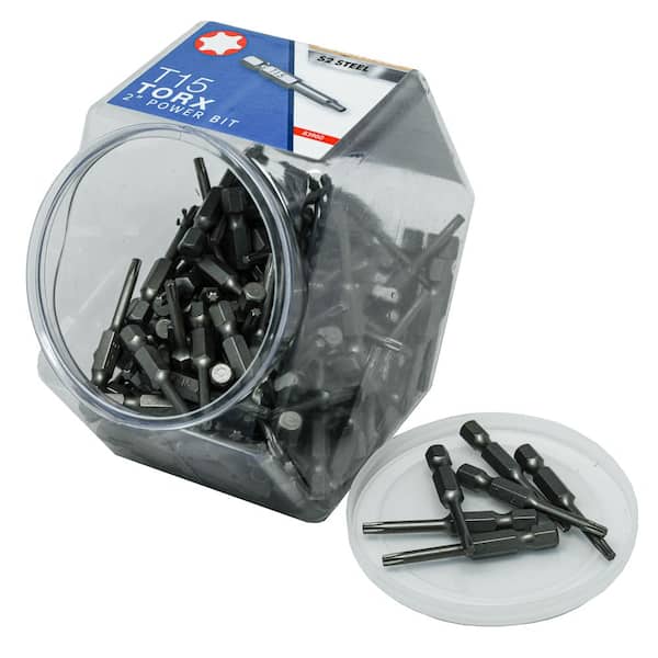 Mayhew 2 in. L T15 Torx Power Bit (150-Pack)