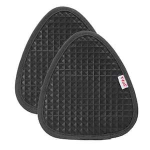 Charcoal Waffle Silicone Pot Holder (2-Pack)