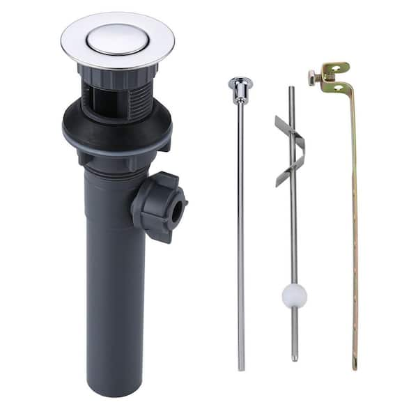 WOWOW 2 1/8 in. x 8 5/8 in. x 8 5/8 in. Lift Rod Drain Assembly in ...