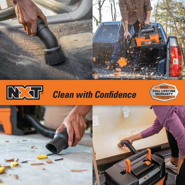 3 Gal. 5.0 Peak HP NXT Shop Vacuum Wet Dry Vac with Fine Dust Filter, Telescoping Wand, Accessories HD0300B