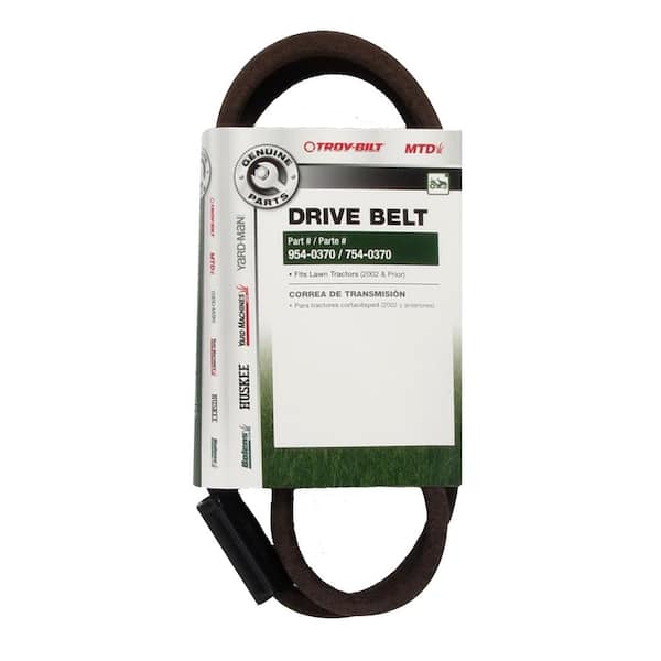MTD Genuine Factory Parts Original Equipment Transmission Drive Belt for Select Front Engine Riding Lawn Mowers OE# 954-0370