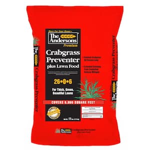 17 lbs. 6,000 sq. ft. Crabgrass Preventer Plus Lawn Food Pre-Emergent Weed Control and Fertilizer (26-0-6)