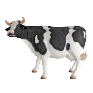 22 in. H Holstein Cow Scaled Statue