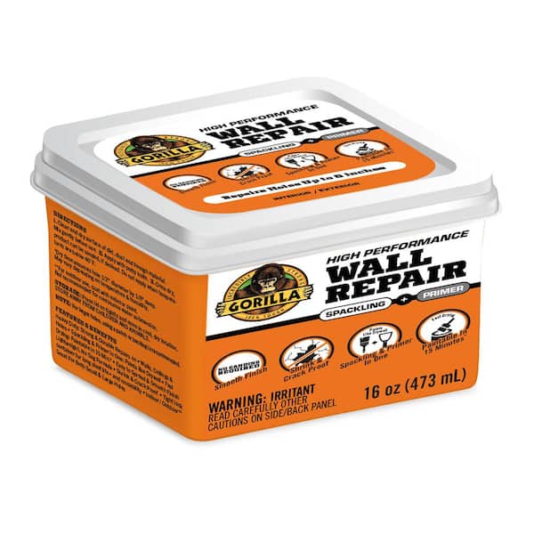 Gorilla 16 oz. Wall Repair Spackling Paste (6-Pack) 103963 - The