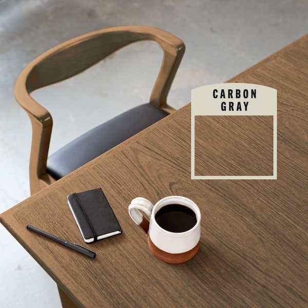 1 qt. Carbon Gray Premium Fast Dry Interior Wood Stain