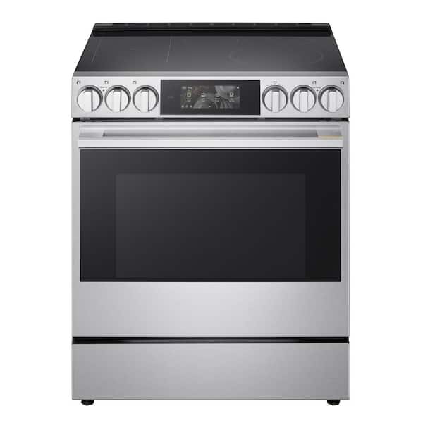 SIGNATURE 6.3 cu. ft. Single Oven Induction Slide-in Range with Dynamic Probake Convection in PrintProof Stainless Steel