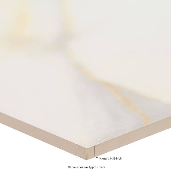 MSI Adella White Satin Ceramic Tile  Lowest Price — Stone & Tile Shoppe,  Inc.