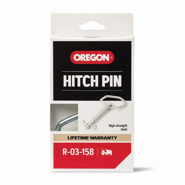 Oregon 1/2 in. x 4.25 in. Replacement Hitch Pin for Riding Lawn Mowers, Universal Fit (R-03-158)