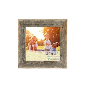 Josephine 4 in. x 4 in. Gray Picture Frame