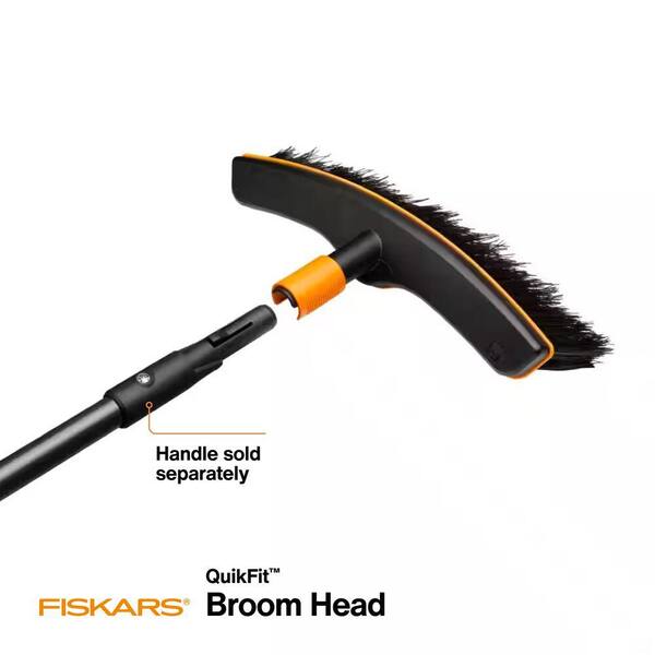 Kings County Tools 57" Outdoor Broom With 12" Wide Natural Bristle Brush