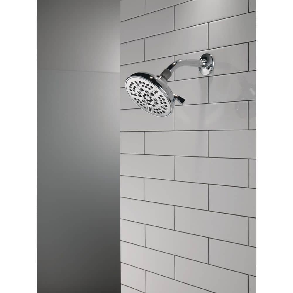 Chrome Multi-Head Adjustable Wall Mounted Shower Head