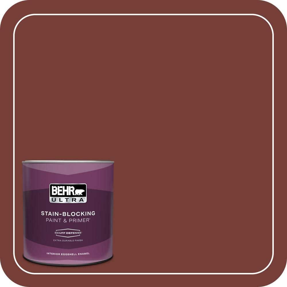 1 qt. #BXC-76 Florence Red Extra Durable Eggshell Enamel Interior Paint & Primer price history on PriceWatchPro