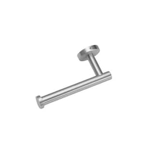 Wall-Mount Single Post Toilet Paper Holder in Vibrant Brushed Nickel