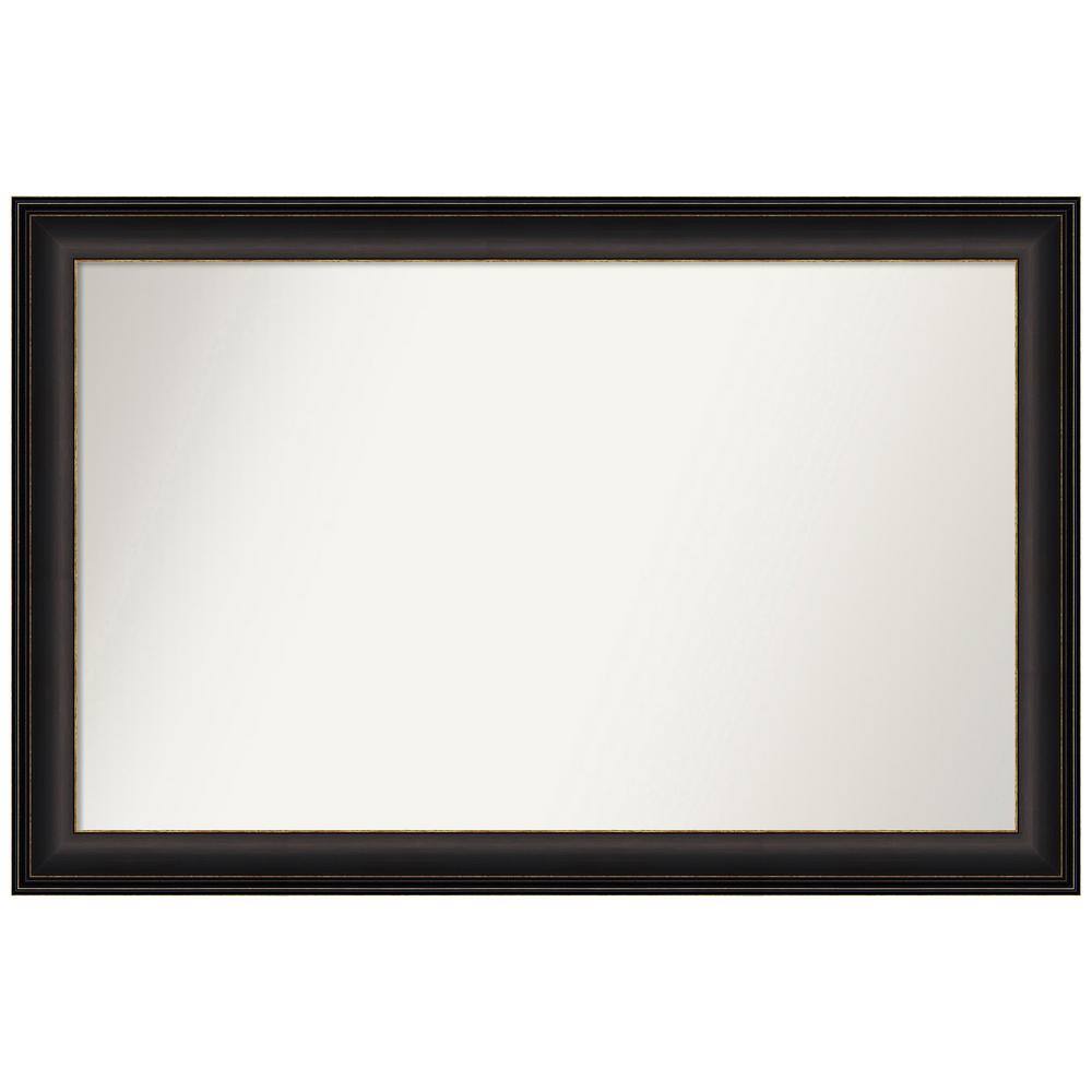 Trio Oil Rubbed Bronze 40.5 in. x 26.5 in. Custom Non-Beveled Recycled Polystyrene Framed Bathroom Vanity Wall Mirror price history on PriceWatchPro