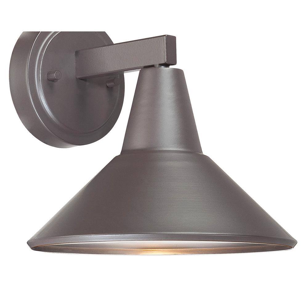 Bay Crest 8.25" Dorian Bronze Outdoor Wall Sconce