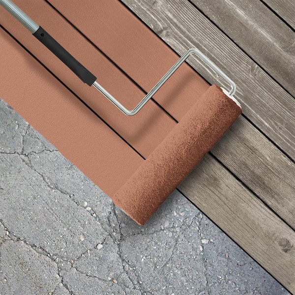 5 gal. #PFC-13 Sahara Sand Low-Lustre Enamel Interior/Exterior Porch and Patio Floor Paint