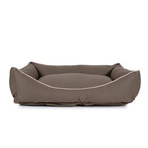 X-Large Sage Canvas Low Profile Kuddler Dog Bed