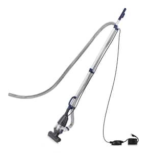 Traditional Pond Vacuum with Adjustable Telescopic Handle and 2 Brush Heads
