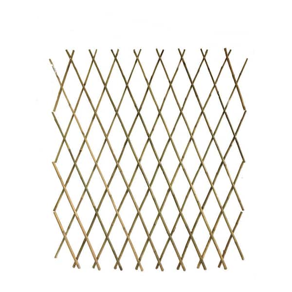 36 in. H Expandable Bamboo Poles Trellis