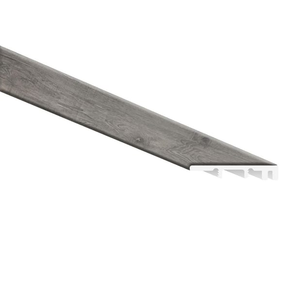 A&A Surfaces Lewes Gray 0.59 in. T x 1.37 in. W x 94 in. L Luxury Vinyl End Cap Molding