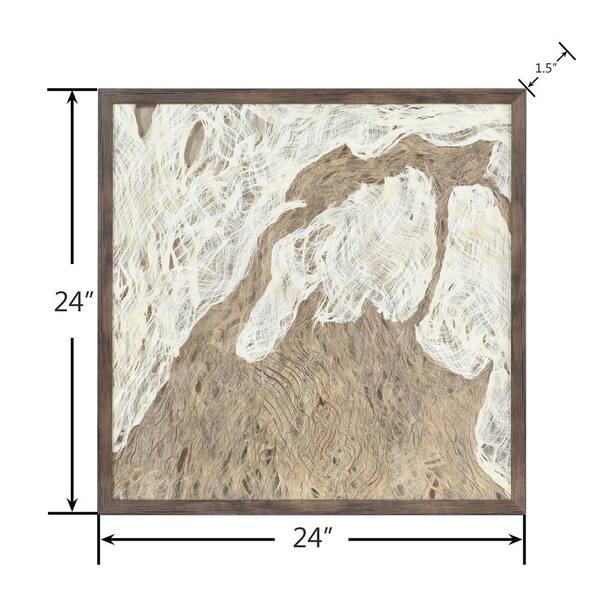 VIRAMONTES アートブック Amanti Art Hardwood Whitewash Wood Picture Frame Opening