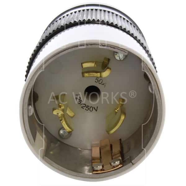 AC WORKS California Standard CS6365 50 Amp 125/250-Volt 4-Wires