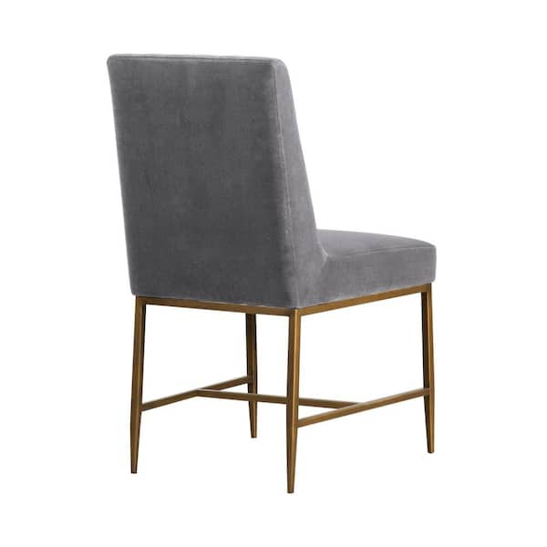 brass metal dining chairs