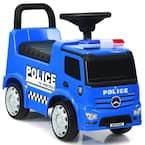 Kids Ride On Push Police Car Licensed Mercedes Benz Push and Ride Racer