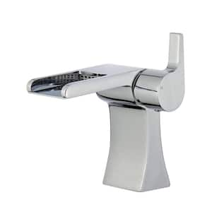 Salamanca Single Hole Single-Handle Bathroom Faucet in Polished Chrome