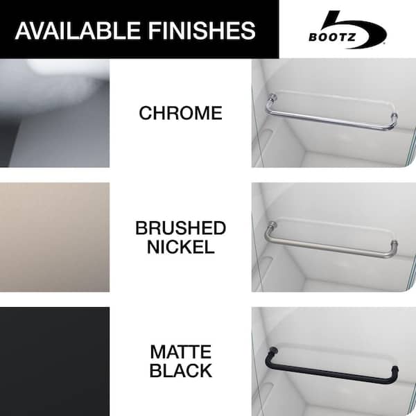 Bootz Industries Mahalo 56- 60 in W x 58 in H Semi-Frameless
