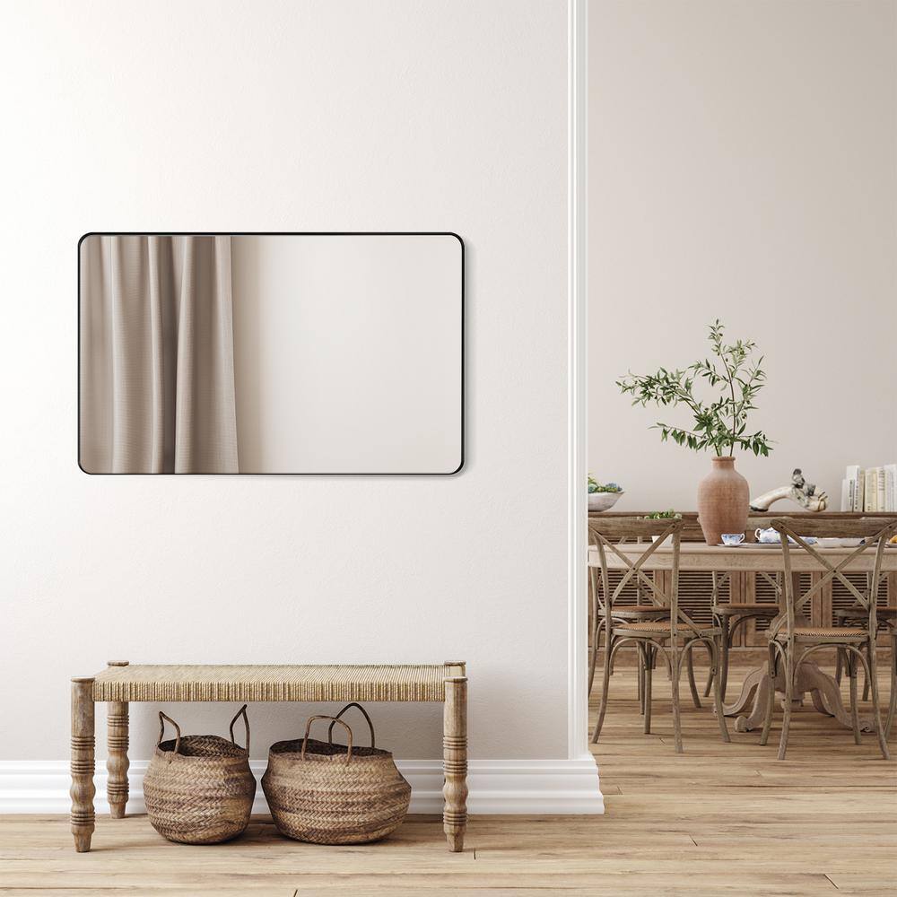 Nettuno 48" Rectangular Silver and Gold Bathroom Vanity Mirror