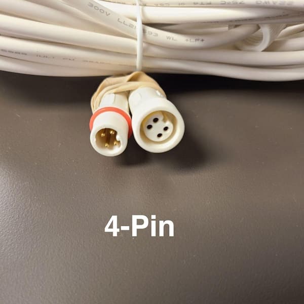 ETi 12 ft. Extension Cord 4-Pin Compatible with Canless Recessed