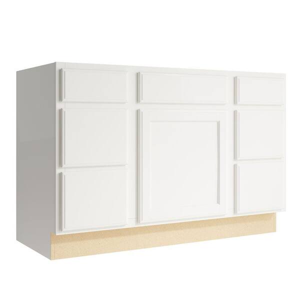 Cardell Stig 48 in. W x 31 in. H Vanity Cabinet Only in Lace