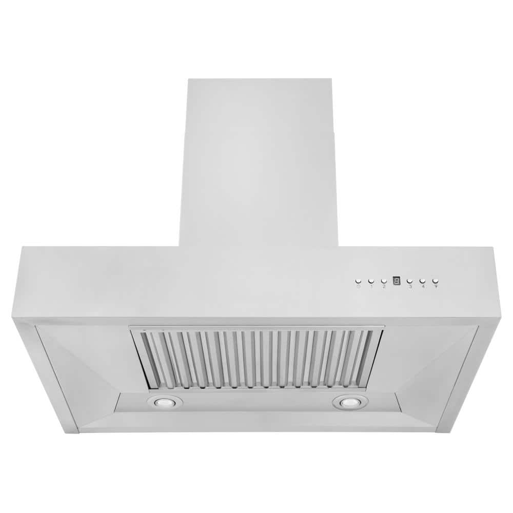 30" Stainless Steel Convertible Wall Mount Range Hood