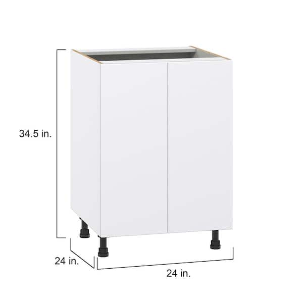 Pull Out Unit 12 Wide for Tall Pantry Modern Euro Slab Cabinet