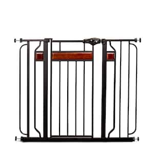 Home Accents 37 in. Extra-Tall Metal Walk-Through Safety Gate