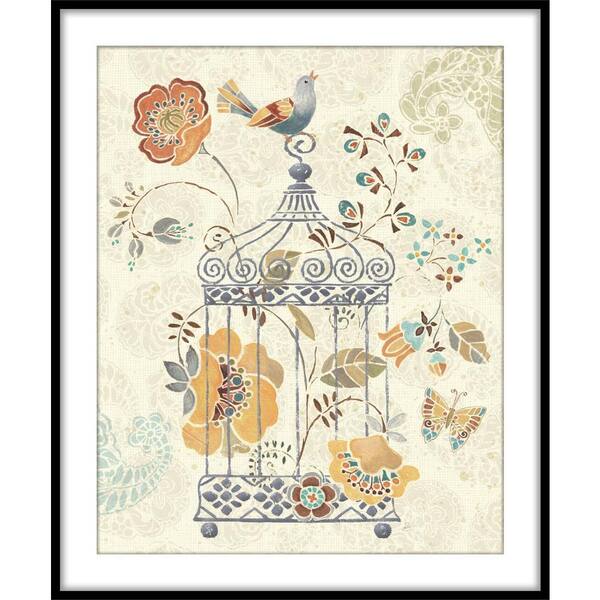 PTM Images 9.75 in. x 11.75 in. "Free Spirit II"Framed Wall Art