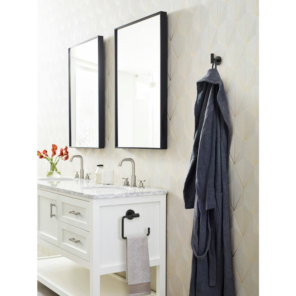 Brushed Nickel Modern Cabinet Drawer Pull with Mounting Hardware