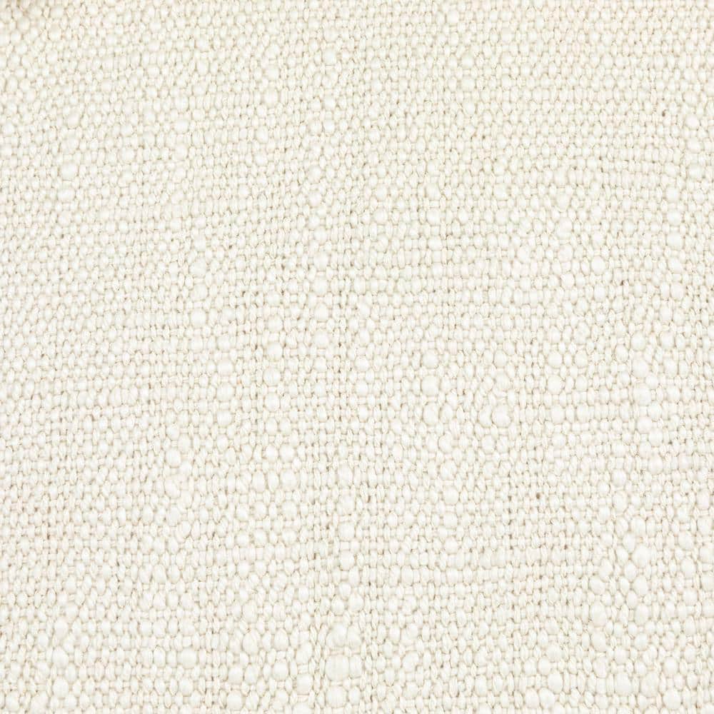 Modern Space-Themed Crochet & Tassel 18" Square Cotton Pillow - Cream
