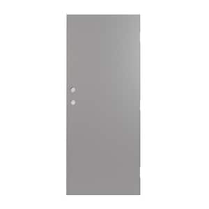 36 in. x 84 in. Universal/Reversible Gray Primed Steel Commercial Door Slab with 180-Minute Fire Rating